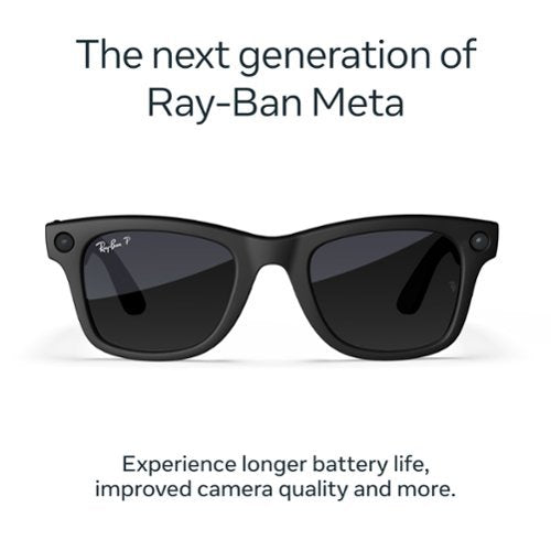 RAY-BAN | META GEN 2 WAYFARER MATTE BLACK POLAR GRADIENT GRAPHITE