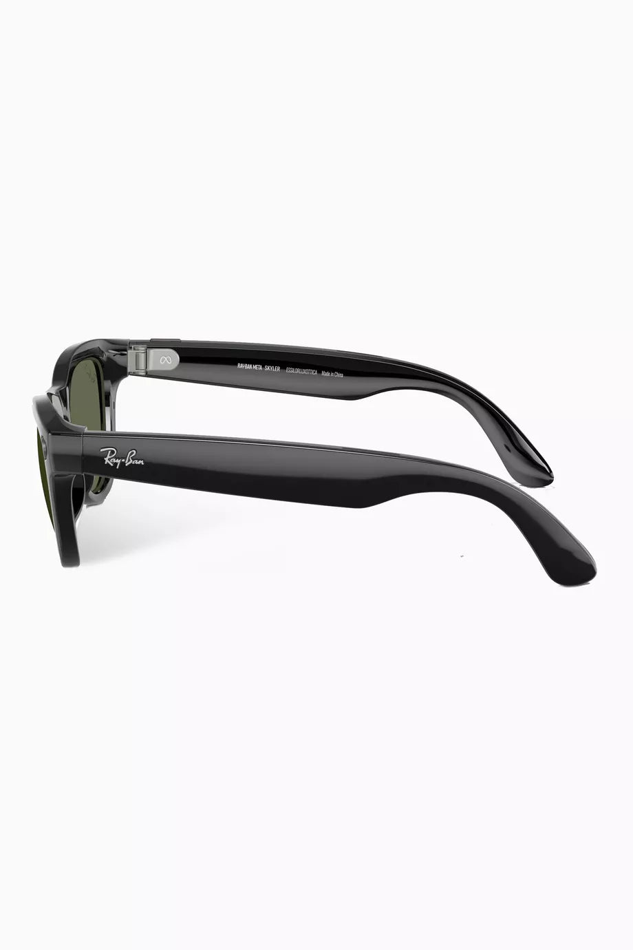 RAY-BAN | META SKYLER SHINY BLACK G15 GREEN