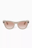 RAY-BAN | META SKYLER SHINY CHALKY GRAY TRANSITIONS SAPPHIRE