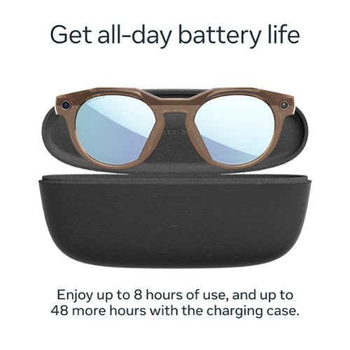 Meta Oakley HSTN Smart Glasses Prizm Deep Water Polarized Lenses - Frame Brown - Smart Glasses UAE