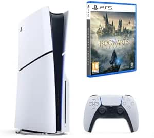 Sony PlayStation 5 Slim Disc + Hogwarts Legacy - PS5-International Version - Gaming Console UAE