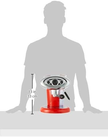 ILLY X7.1 iperEspresso Machine - Red- Espresso Machine and Milk Frother. Barista Quality Coffee at Home With Ease, in a Vintage Designed Machine.