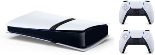 Sony PlayStation 5 PRO Digital Console Dualsense Wireless Controller Double Pack [ NEW 2024 Model ] - International Version