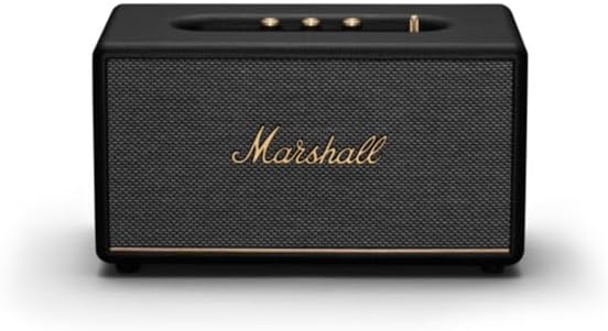 Marshall Stanmore III 50W Premium Home Wireless Speaker, Black, One Size - Bluetooth Speaker UAE