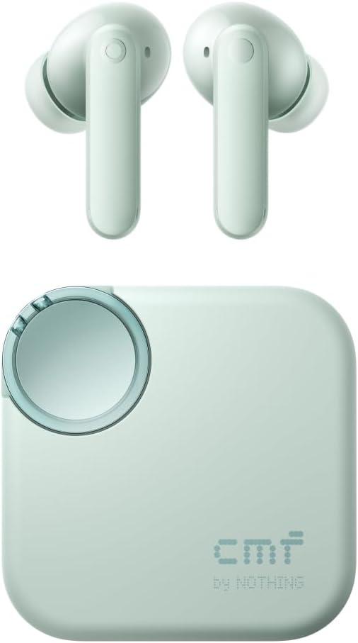 CMF Buds 2 Wireless Earbuds, 2025New Bluetooth Headphones with 48dB Hybrid ANC, Ultra Bass Technology Active Noise Cancellation Earphones, 55H Playtime, 6HD Mics, ChatGPT Integration - Headphones UAE