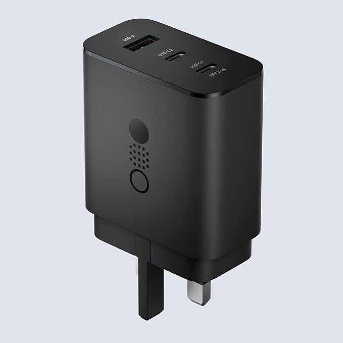 Nothing 65W PD Power Adapter Trio USB-C x 2 ports,usb-A-Port