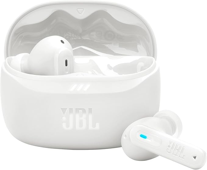 JBL Tune Beam 2 True Wireless Adaptive Noise Cancelling with Smart Ambient Earbuds, Personi-Fi 3.0, Multi-point connection, 6-Mics Technology, 48H Battery, Water and Dust Resistant