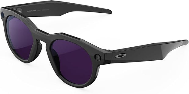 Meta Oakley HSTN Smart Glasses Transitions Amethyst Lenses - Frame Black