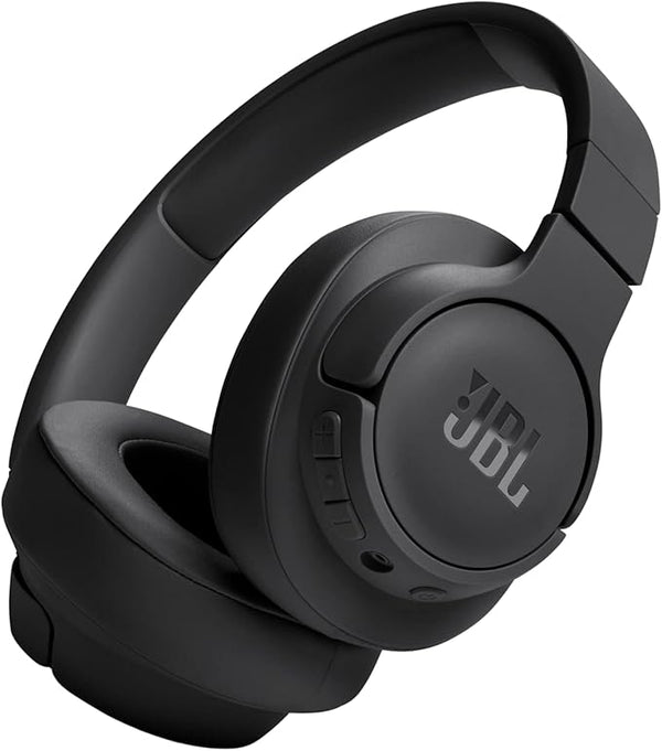 JBL Tune 720BT Wireless Over-Ear Headphones, Pure Bass Sound, Bluetooth 5.3, 76H Battery, Hands-Free Call, Multi-Point Connection, Foldable, Detachable Audio Cable