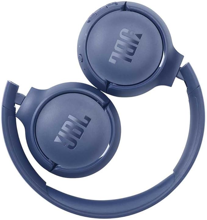 JBL Tune 510BT Wireless On Ear Headphones, Pure Bass Sound, 40H Battery, Speed Charge, Fast USB Type-C, Multi-Point Connection, Foldable Design, Voice Assistant