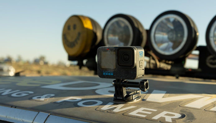 GoPro HERO12 Black + Accessories Bundle, Includes Handler + Head Strap 2.0 + Enduro Battery + Carrying Case - Camera UAE
