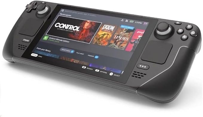 Valve Steam Deck OLED 512GB SSD, 16GB RAM, SteamOS 3.0 – Portable Handheld Gaming Console Black - Handheld Gaming PC UAE