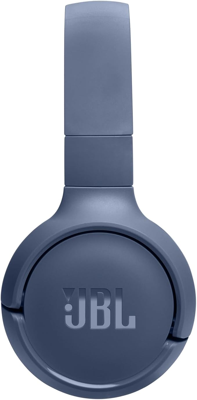JBL Tune 520BT Wireless On-Ear Headphones, Pure Bass Sound, 57H Battery with Speed Charge, Hands-Free Call + Voice Aware, Multi-Point Connection, Lightweight and Foldable