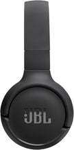 JBL Tune 520BT Wireless On-Ear Headphones, Pure Bass Sound, 57H Battery with Speed Charge, Hands-Free Call + Voice Aware, Multi-Point Connection, Lightweight and Foldable