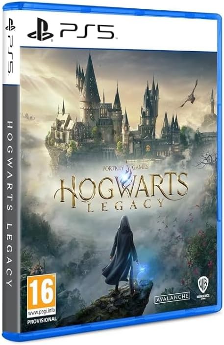 SIE Sony PlayStation 5 Slim Disc with Extra Dualsense White Controller + Hogwarts Legacy - PS5-International Version