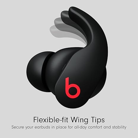 Beats Fit Pro – True Wireless Noise Cancelling Earbuds – Active Noise Cancelling - Sweat Resistant Earphones, Compatible with Apple & Android, Class 1 Bluetooth®, Built-in Microphone - Black, One Size