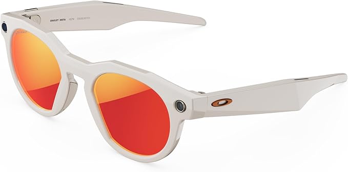 Meta Oakley HSTN glasses Limited Edition Prizm 24K Polarized Lenses - Frame Warm Grey - Smart Glasses UAE