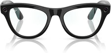 RAY-BAN | META SKYLER SHINY BLACK CLEAR