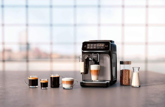 Philips Series 3200 Fully Automatic Espresso Machine - 1500W, LatteGo, Touch Display, 5 Beverages, Easy cleaning - EP3246/70 - Electronics UAE