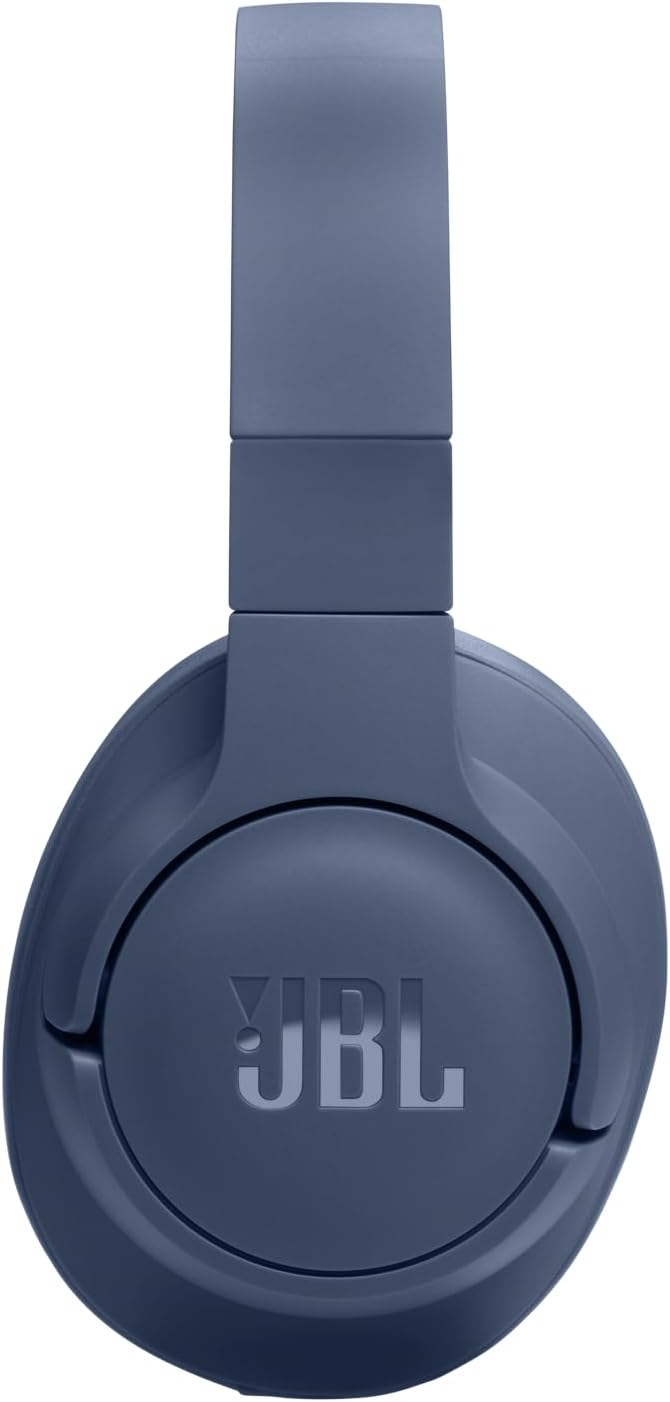 JBL Tune 720BT Wireless Over-Ear Headphones, Pure Bass Sound, Bluetooth 5.3, 76H Battery, Hands-Free Call, Multi-Point Connection, Foldable, Detachable Audio Cable