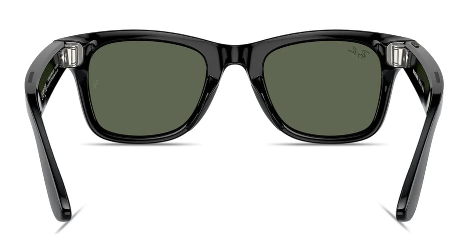 RAY-BAN | META WAYFARER GEN 2 Frame Shiny Black Lenses G-15 Green