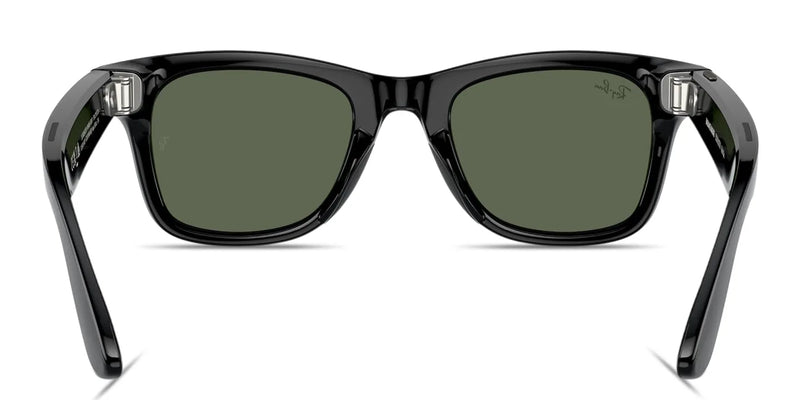 RAY-BAN | META WAYFARER GEN 2 Frame Shiny Black Lenses G-15 Green
