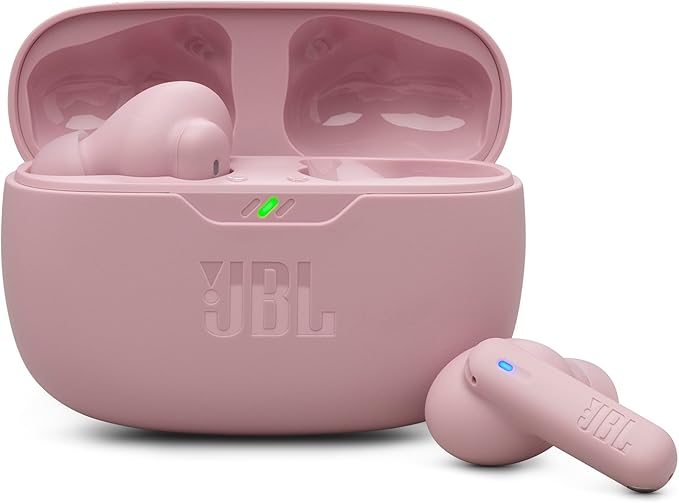 JBL Wave Beam 2 Adaptive Noise Cancelling with Smart Ambient True Wireless Earbuds, Deep Bass, Comfort Fit, 40H Battery, Hands-Free + VoiceAware, Water and Dust Resistant