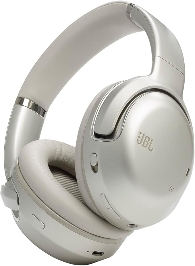 JBL Tour One M3 Smart Tx - Wireless Over-Ear Noise Cancelling Headphones with Smart Transmitter, Hi-Res Audio (3.5mm or USB-C), Spatial 360 Sound with Head Tracking & 70Hrs of Playback