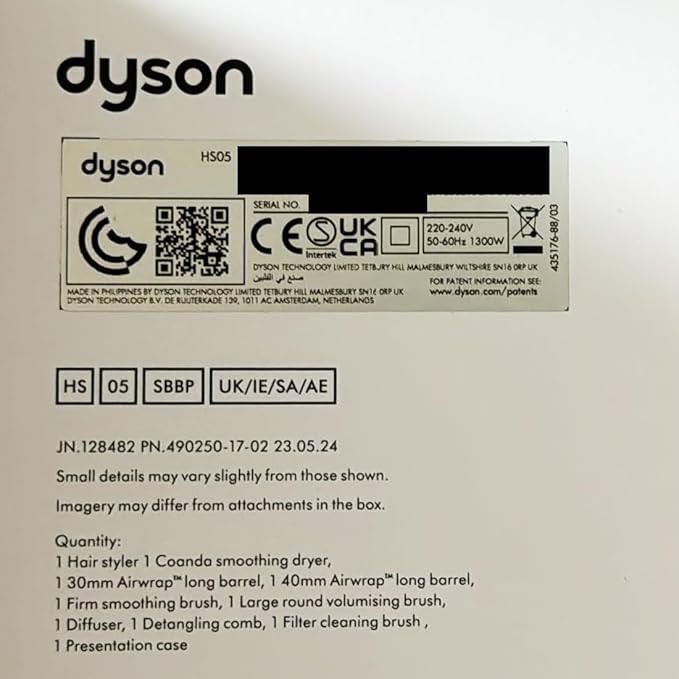 Dyson Airwrap™ multi-styler and dryer Complete Long Diffuse (Strawberry Bronze/Blush Pink)