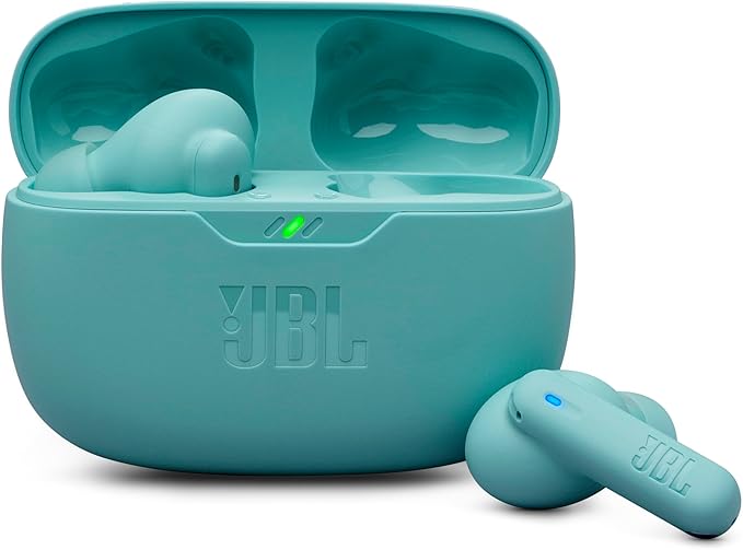 JBL Wave Beam 2 Adaptive Noise Cancelling with Smart Ambient True Wireless Earbuds, Deep Bass, Comfort Fit, 40H Battery, Hands-Free + VoiceAware, Water and Dust Resistant