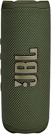 JBL Flip 6 - Portable Bluetooth Speaker, powerful sound and deep bass, IPX7 waterproof, 12 hours of playtime, JBL PartyBoost for multiple speaker pairing for home, outdoor and travel (Green)