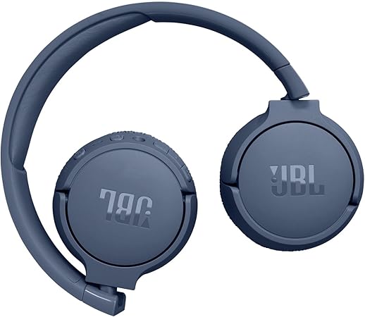 JBL Tune 670NC Adaptive Noise Cancelling Wireless On-Ear Headphones, Pure Bass, Smart Ambient, Bluetooth 5.3 + LE Audio, Hands-Free Call, 70H Battery, Multi-Point Connection - White, JBLT670NCWHT