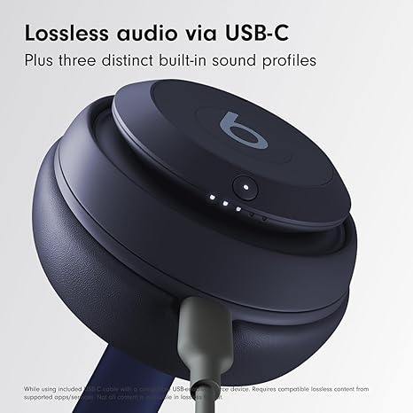 Beats Studio Pro Wireless Bluetooth Noise Cancelling Headphones | Spatial Audio | 40-Hour Battery | Black - Headphones UAE
