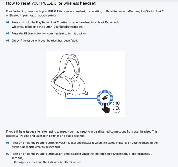 PlayStation Pulse Elite Wireless Headset – PS5 - Headphones UAE