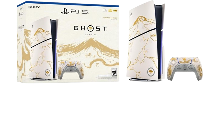 PS5 Disc Console Ghost of Yotei Limited Bundle - Gaming Console UAE