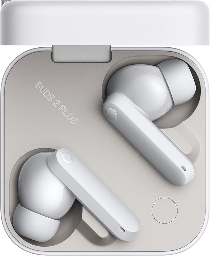 CMF Buds 2 Plus 2025 New Wireless Earbuds Adaptive Noise Cancelling, Hi-Res Audio Bluetooth Headphones, 12mm Drivers for Deep Bass, 50dB ANC 61.5H Playtime, Sport Ear Buds with 6 Mics - Headphones UAE
