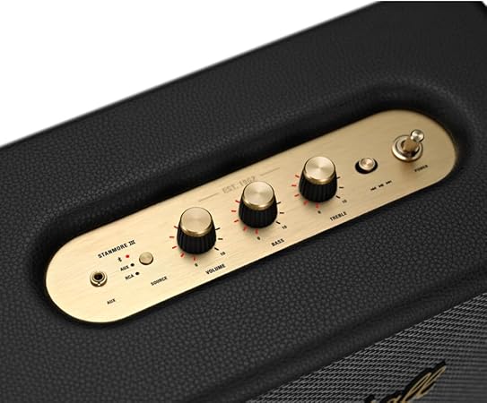 Marshall Stanmore III 50W Premium Home Wireless Speaker, Black, One Size