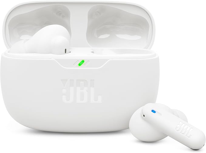 JBL Wave Beam 2 Adaptive Noise Cancelling with Smart Ambient True Wireless Earbuds, Deep Bass, Comfort Fit, 40H Battery, Hands-Free + VoiceAware, Water and Dust Resistant
