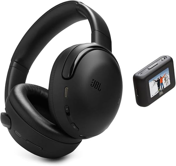 JBL Tour One M3 Smart Tx - Wireless Over-Ear Noise Cancelling Headphones with Smart Transmitter, Hi-Res Audio (3.5mm or USB-C), Spatial 360 Sound with Head Tracking & 70Hrs of Playback