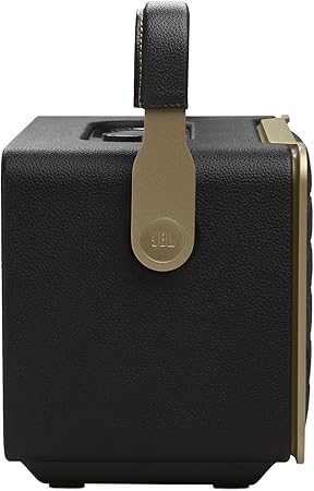 JBL Authentics 300 - Portable Retro-Style Smart Bluetooth Speaker with Powerful Sound, Wi-Fi, and Built-in Battery, JBLAUTH300BLKUK, Black