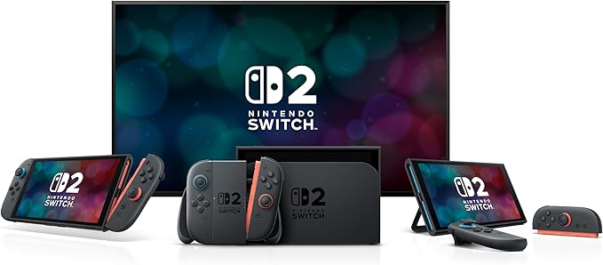 Nintendo Switch 2 Console + Mario Kart World Bundle|International Version - Video Game UAE
