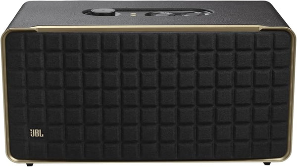 JBL Authentics 500 - Premium Smart Wi-Fi & Bluetooth Speaker with Dolby Atmos, Powerful Sound, and Iconic Retro Design, JBLAUTH500BLKUK, Black