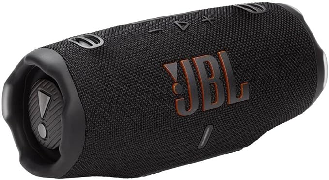JBL Charge 5 Portable Speaker, Built-In Powerbank, Powerful JBL Pro Sound, Dual Bass Radiators, 20H of Battery, IP67 Waterproof and Dustproof, Wireless Streaming
