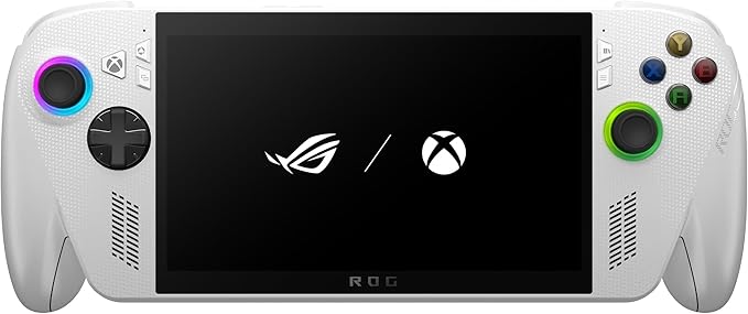 Asus ROG Xbox Ally White Gaming Handheld | AMD Ryzen Z2 A, AMD Radeon Graphics, 16GB RAM, 512GB SSD, 7''FHD 120Hz Display, Win11