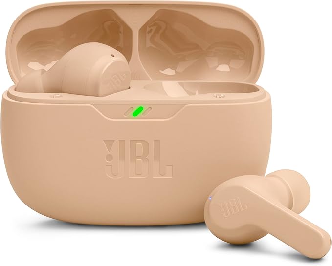 JBL Wave Beam 2 Adaptive Noise Cancelling with Smart Ambient True Wireless Earbuds, Deep Bass, Comfort Fit, 40H Battery, Hands-Free + VoiceAware, Water and Dust Resistant
