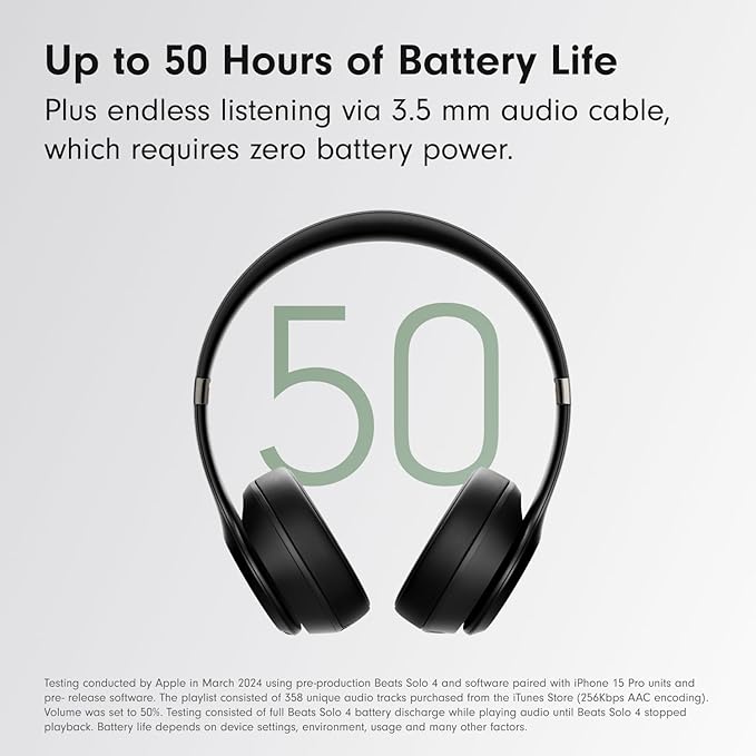 Beats Solo 4 Wireless On-Ear Headphones - Headphones UAE