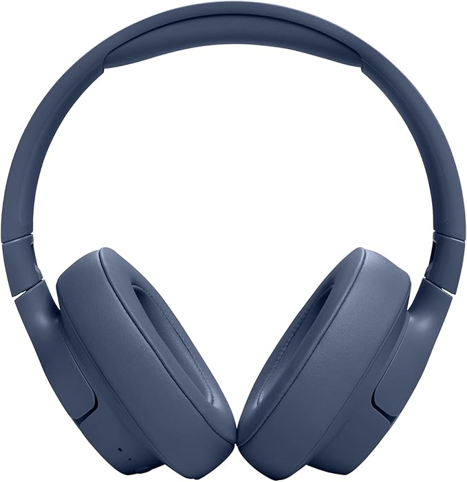 JBL Tune 720BT Wireless Over-Ear Headphones, Pure Bass Sound, Bluetooth 5.3, 76H Battery, Hands-Free Call, Multi-Point Connection, Foldable, Detachable Audio Cable