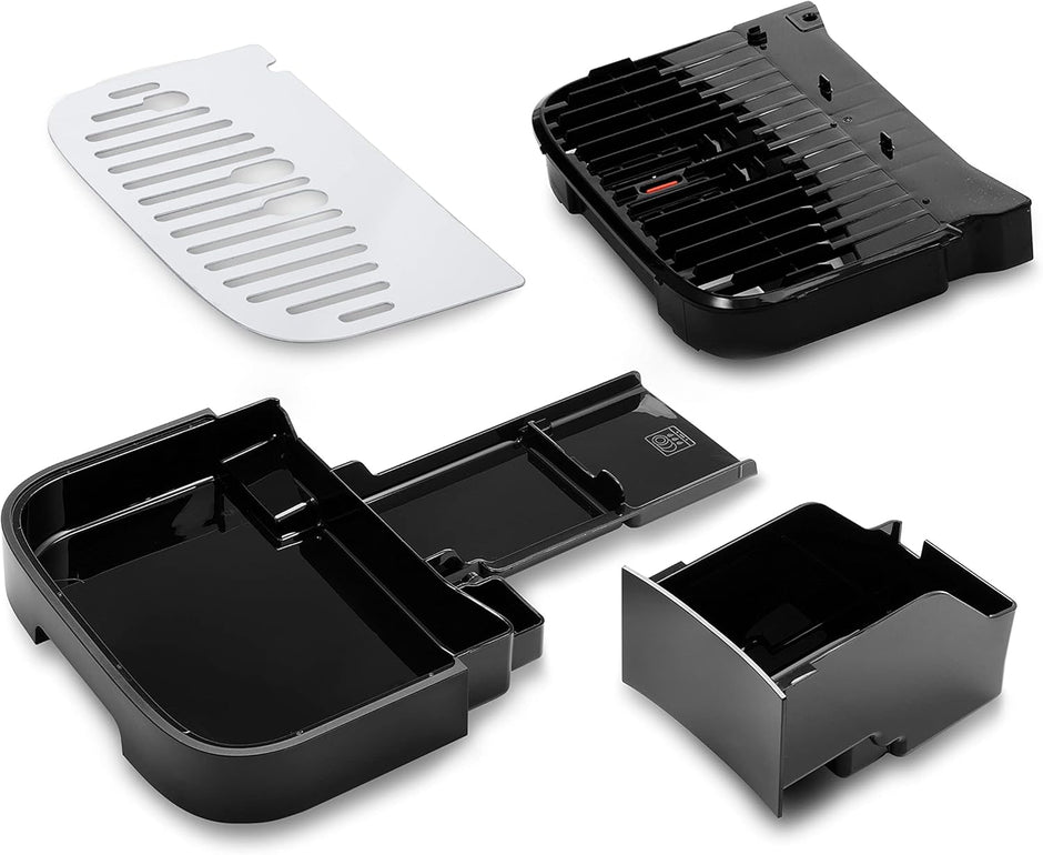 De'Longhi Magnifica EVO Bean to Cup Fully Automatic Coffee Machine, Traditional Milk Frother, Built In Grinder, ECAM290.81.TB, Titanium & Black,