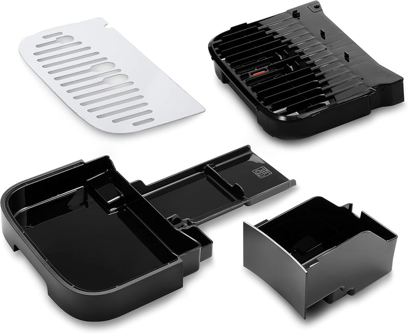 De'Longhi Magnifica EVO Bean to Cup Fully Automatic Coffee Machine, Traditional Milk Frother, Built In Grinder, ECAM290.81.TB, Titanium & Black,