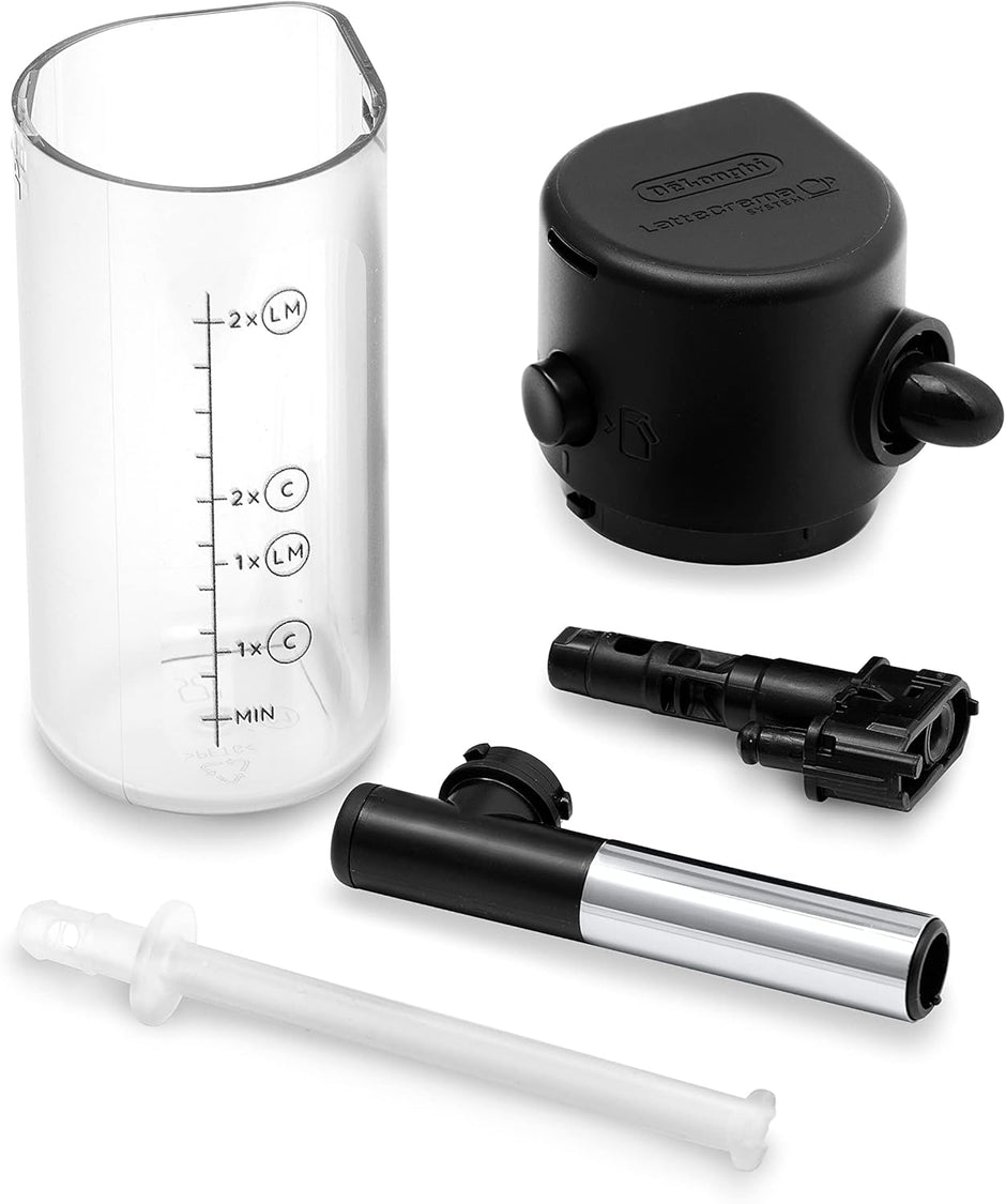 De'Longhi Magnifica EVO Bean to Cup Fully Automatic Coffee Machine, Traditional Milk Frother, Built In Grinder, ECAM290.81.TB, Titanium & Black,